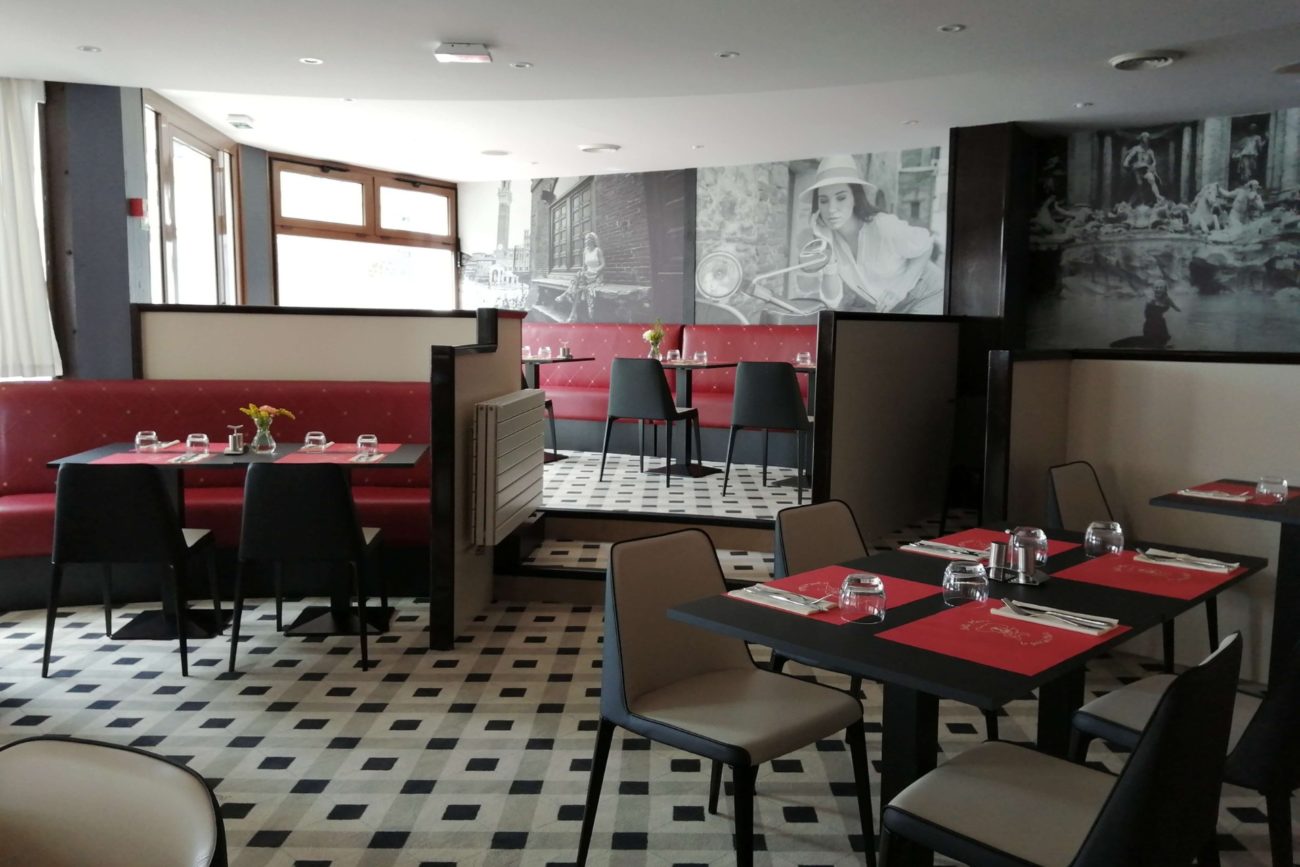 mobilier salle de restaurant moderne