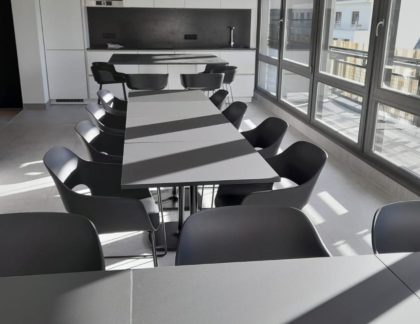 aménagement d'une cuisine d'entreprise