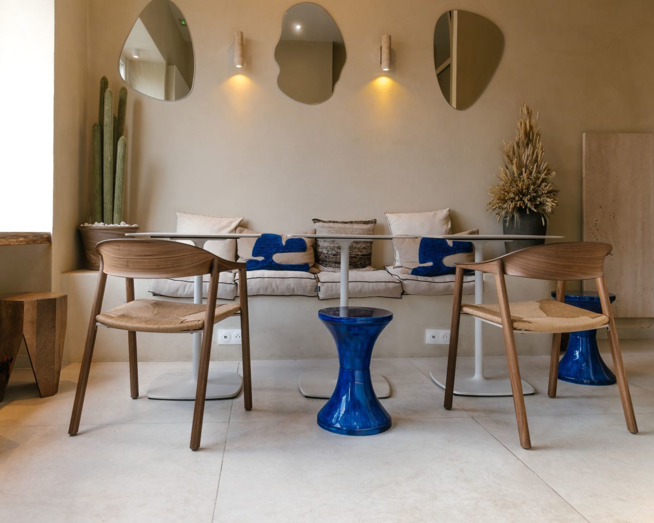 aménagement d'un café