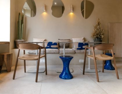 aménagement d'un café