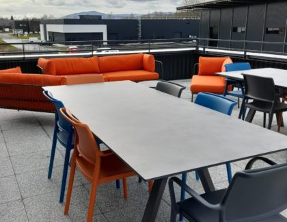aménagement terrasse entreprise