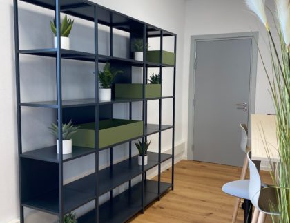 bibliothèque de rangement