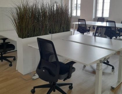 bureaux bench open space
