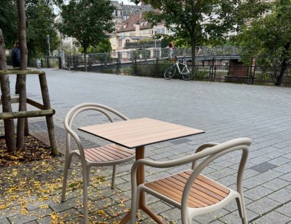 mobilier d'extérieur pour restaurant