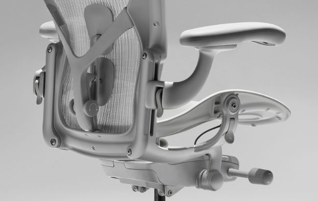 support lombaire siège de bureau aeron herman miller