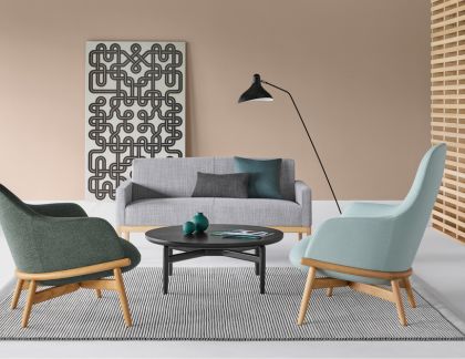 design scandinave de chaise pour salle d'attente