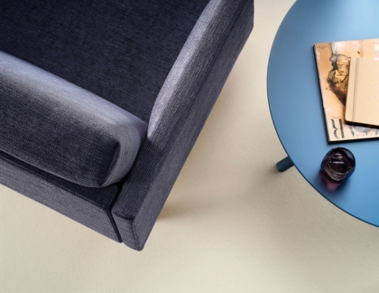 chaise visiteur en tissu