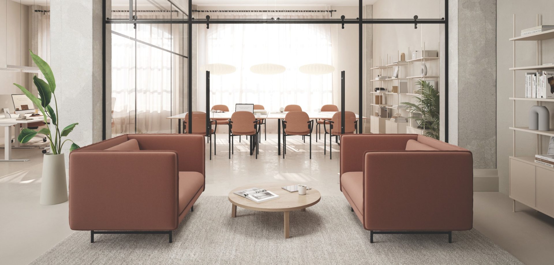 aménager l'espace d'accueil