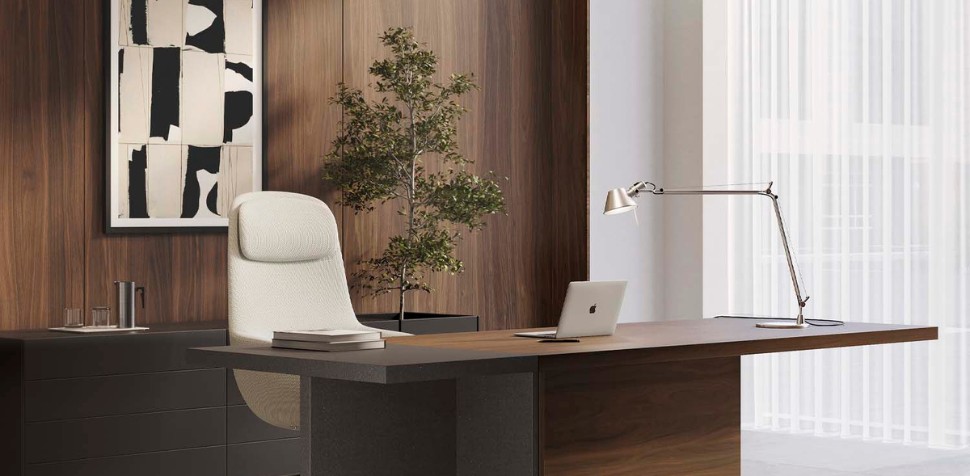 aménagement d'un bureau de direction