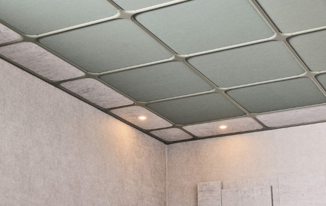 solution acoustique pour le plafond